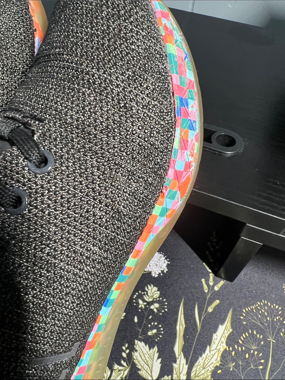 Pre-loved NOBULL Outwork Prism Trainer Sneakers Sz W 8/ M 7.5 - Picture 11 of 14